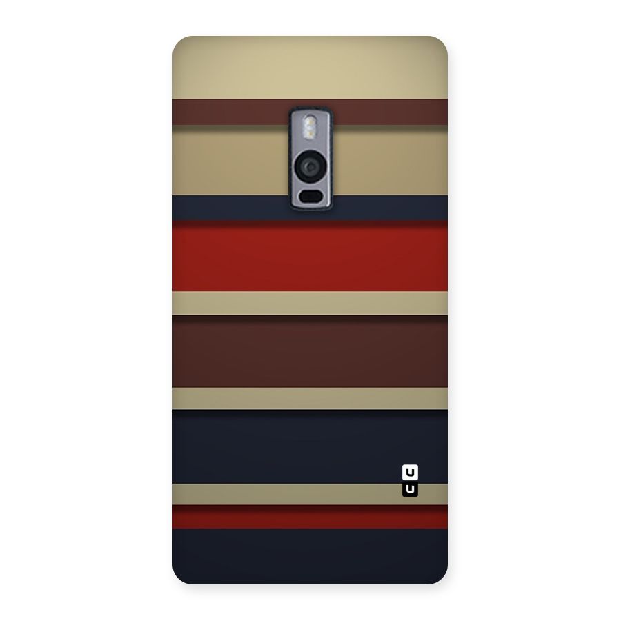 Elegant Stripes Pattern Back Case for OnePlus Two