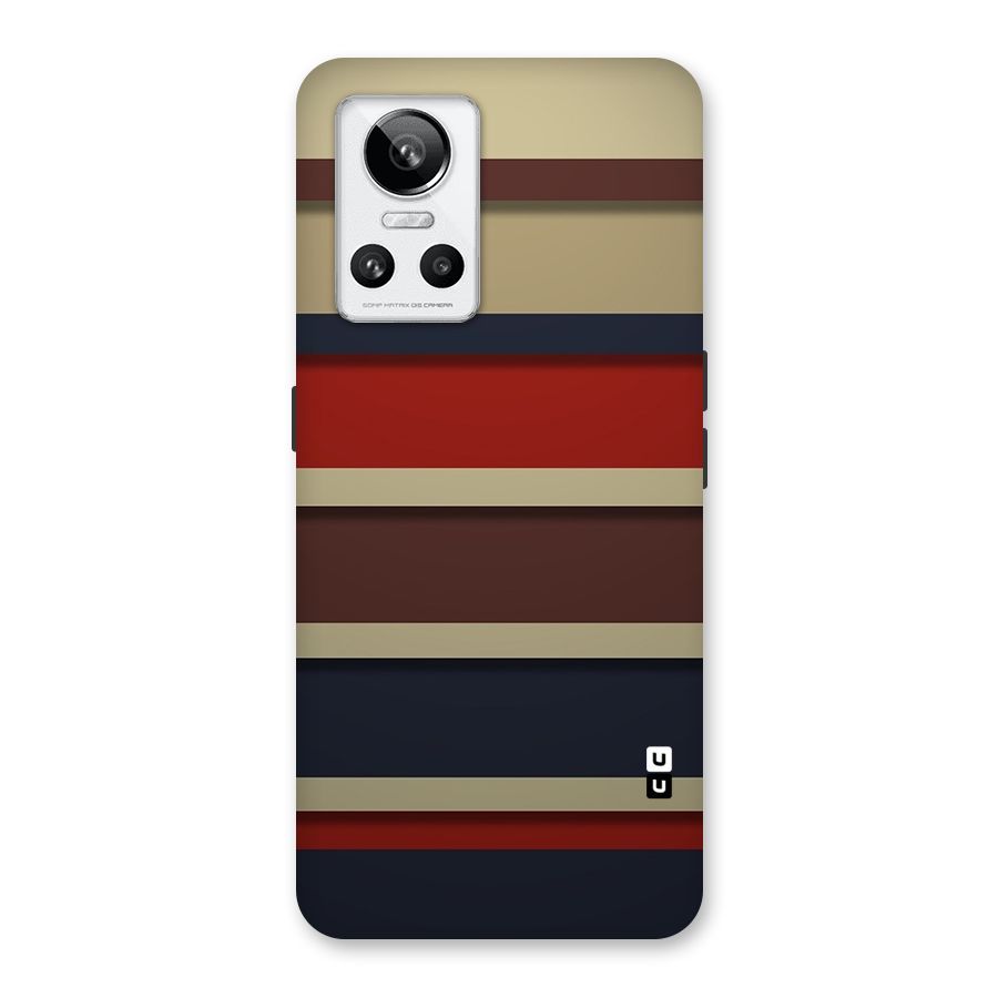 Elegant Stripes Pattern Back Case for Realme GT Neo 3
