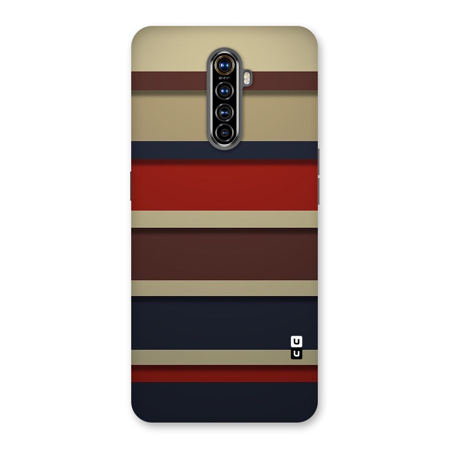 Elegant Stripes Pattern Back Case for Realme X2 Pro