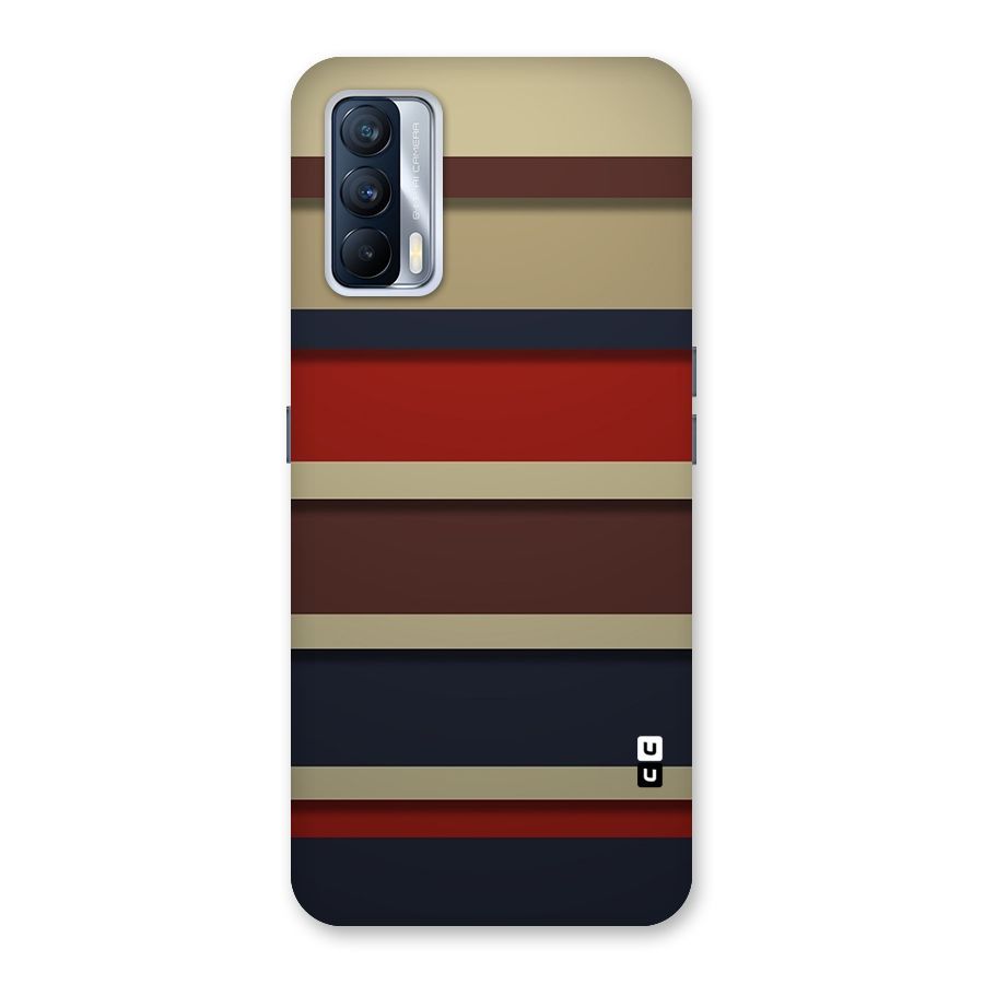 Elegant Stripes Pattern Back Case for Realme X7