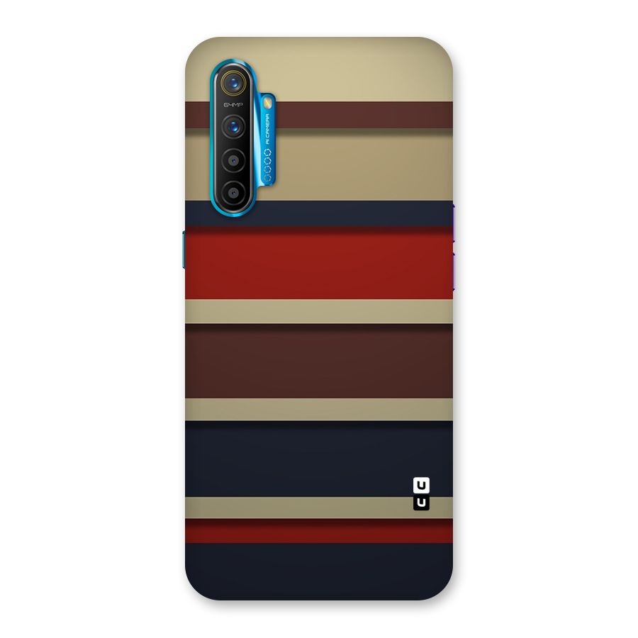Elegant Stripes Pattern Back Case for Realme XT
