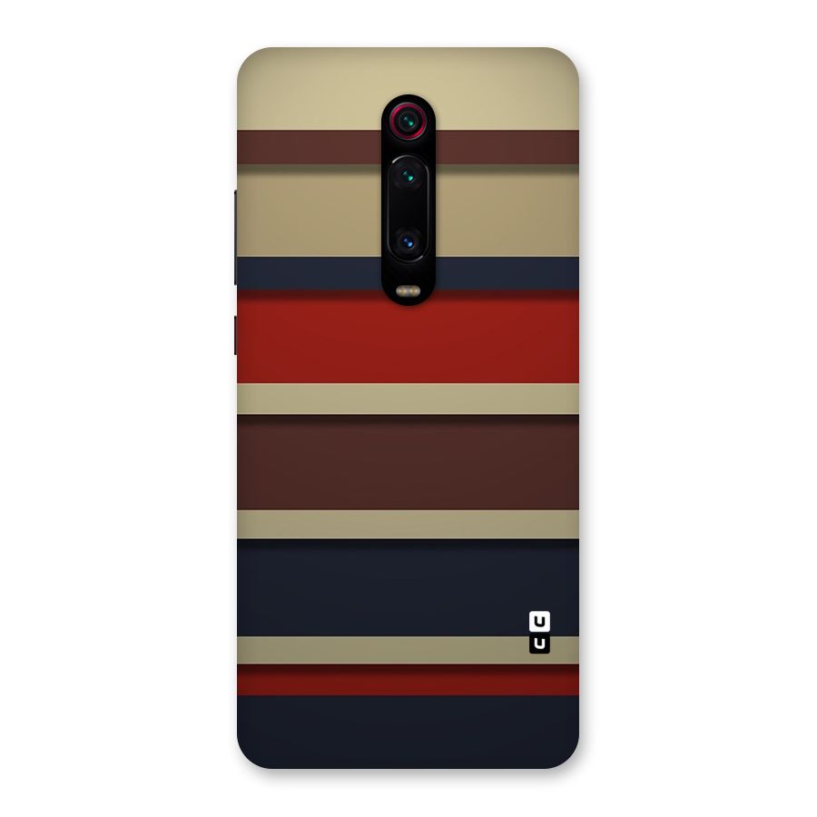 Elegant Stripes Pattern Back Case for Redmi K20