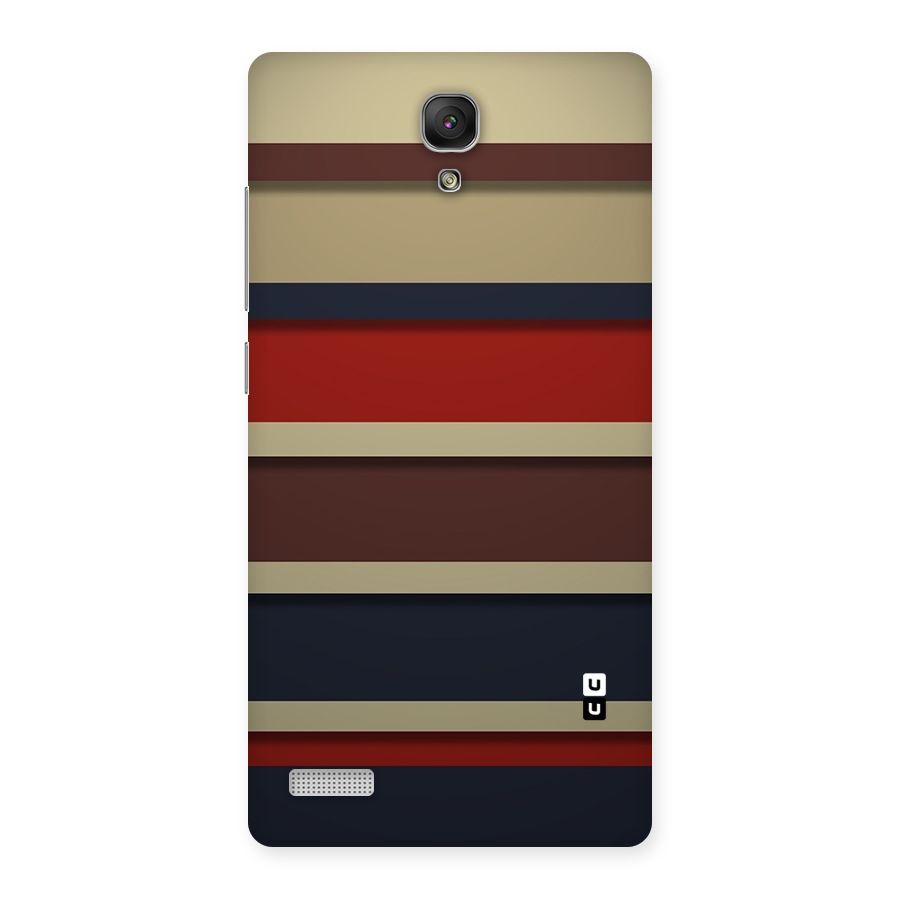 Elegant Stripes Pattern Back Case for Redmi Note
