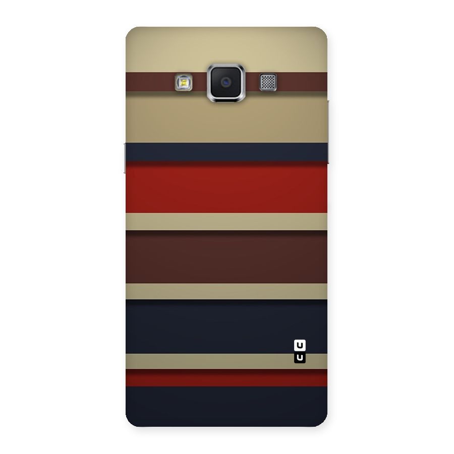 Elegant Stripes Pattern Back Case for Samsung Galaxy A5