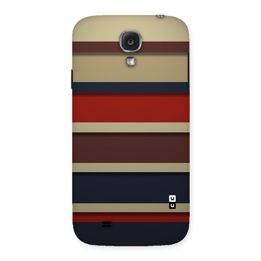 Elegant Stripes Pattern Back Case for Samsung Galaxy S4