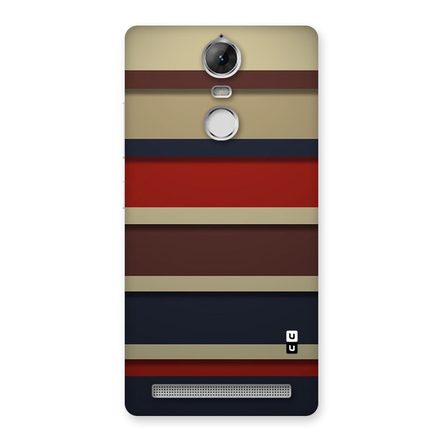 Elegant Stripes Pattern Back Case for Vibe K5 Note