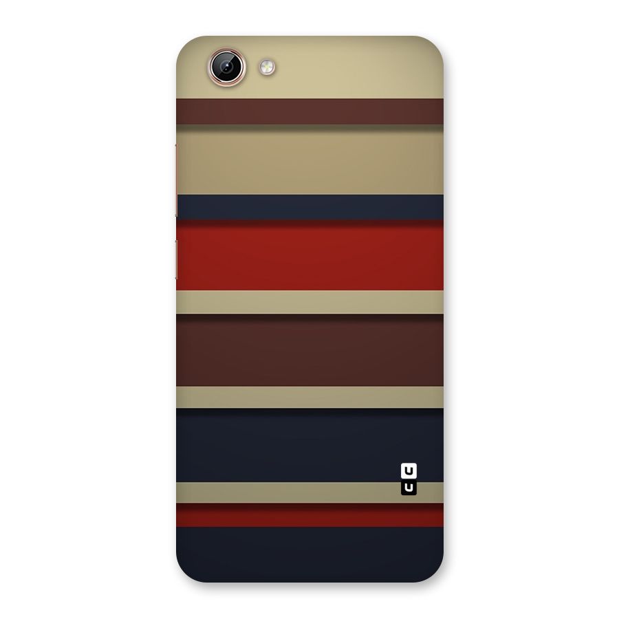 Elegant Stripes Pattern Back Case for Vivo Y71