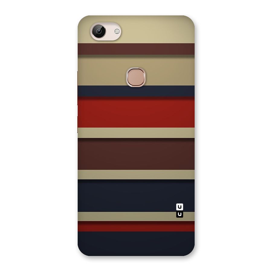 Elegant Stripes Pattern Back Case for Vivo Y83