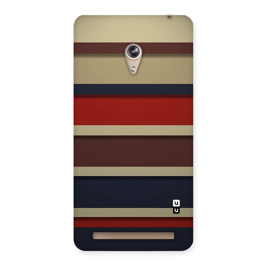 Elegant Stripes Pattern Back Case for Zenfone 6