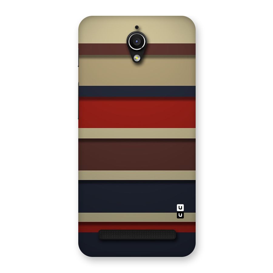Elegant Stripes Pattern Back Case for Zenfone Go
