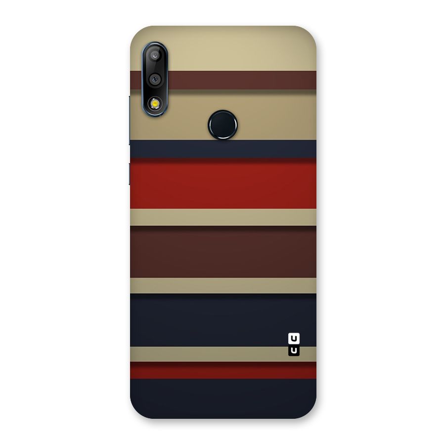 Elegant Stripes Pattern Back Case for Zenfone Max Pro M2
