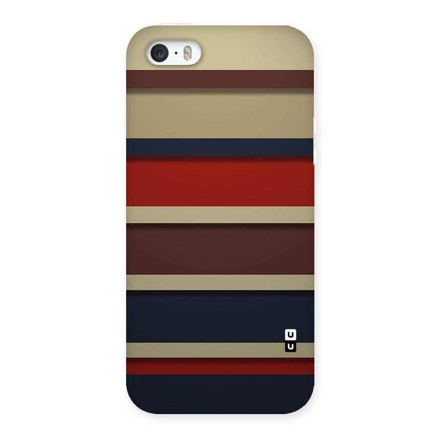 Elegant Stripes Pattern Back Case for iPhone 5 5S