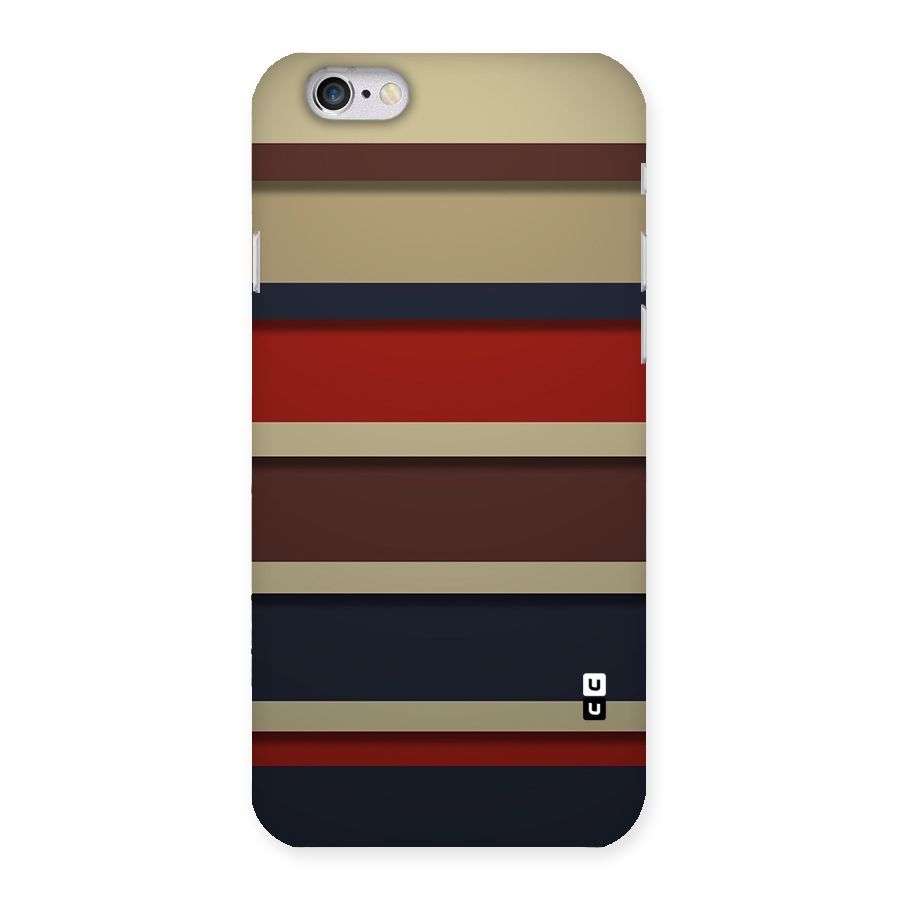 Elegant Stripes Pattern Back Case for iPhone 6 6S