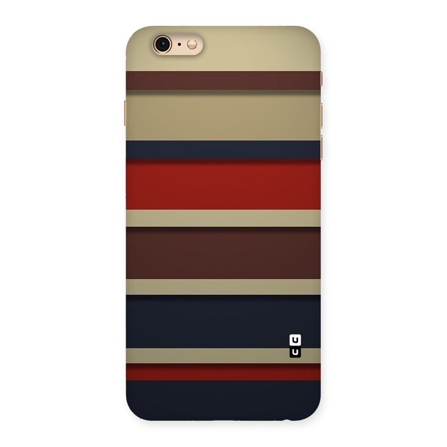 Elegant Stripes Pattern Back Case for iPhone 6 Plus 6S Plus
