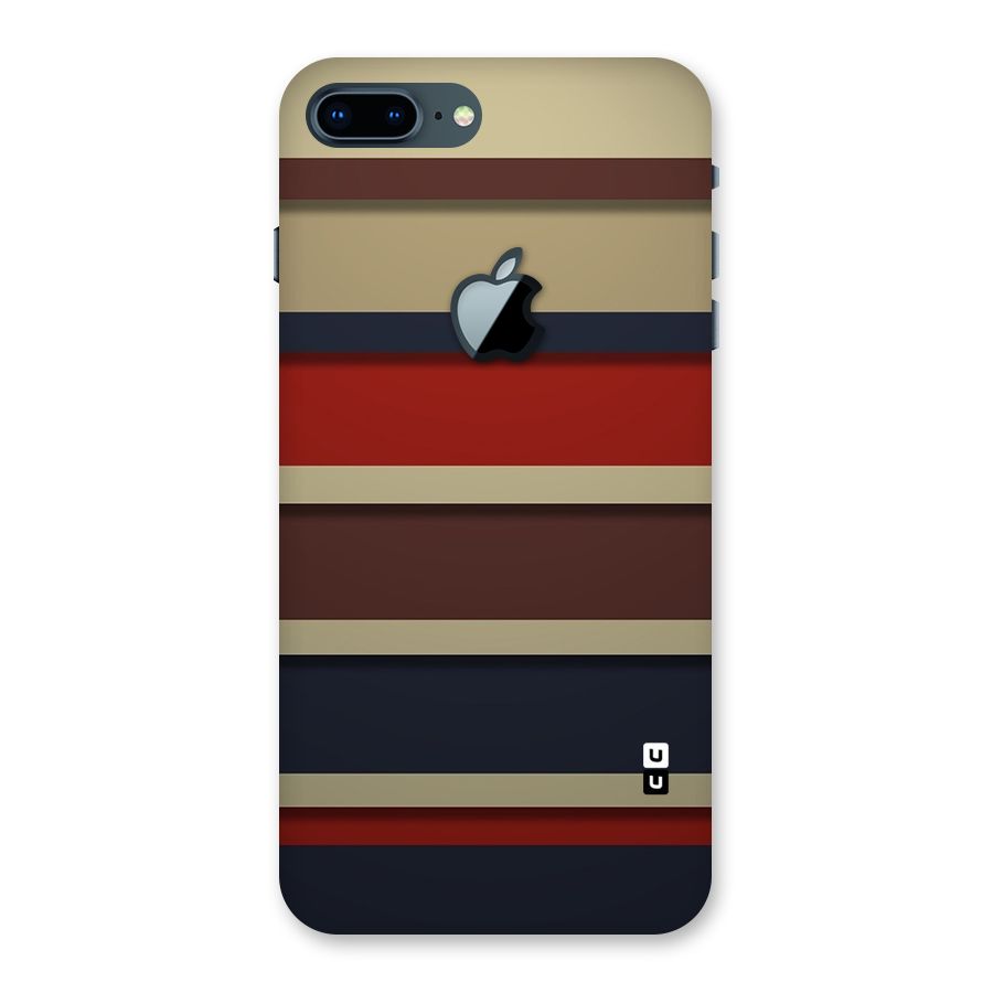 Elegant Stripes Pattern Back Case for iPhone 7 Plus Apple Cut