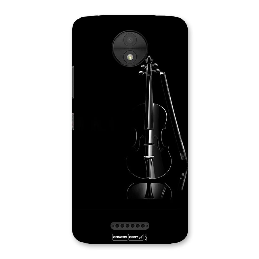 Elegant Violin Back Case for Moto C