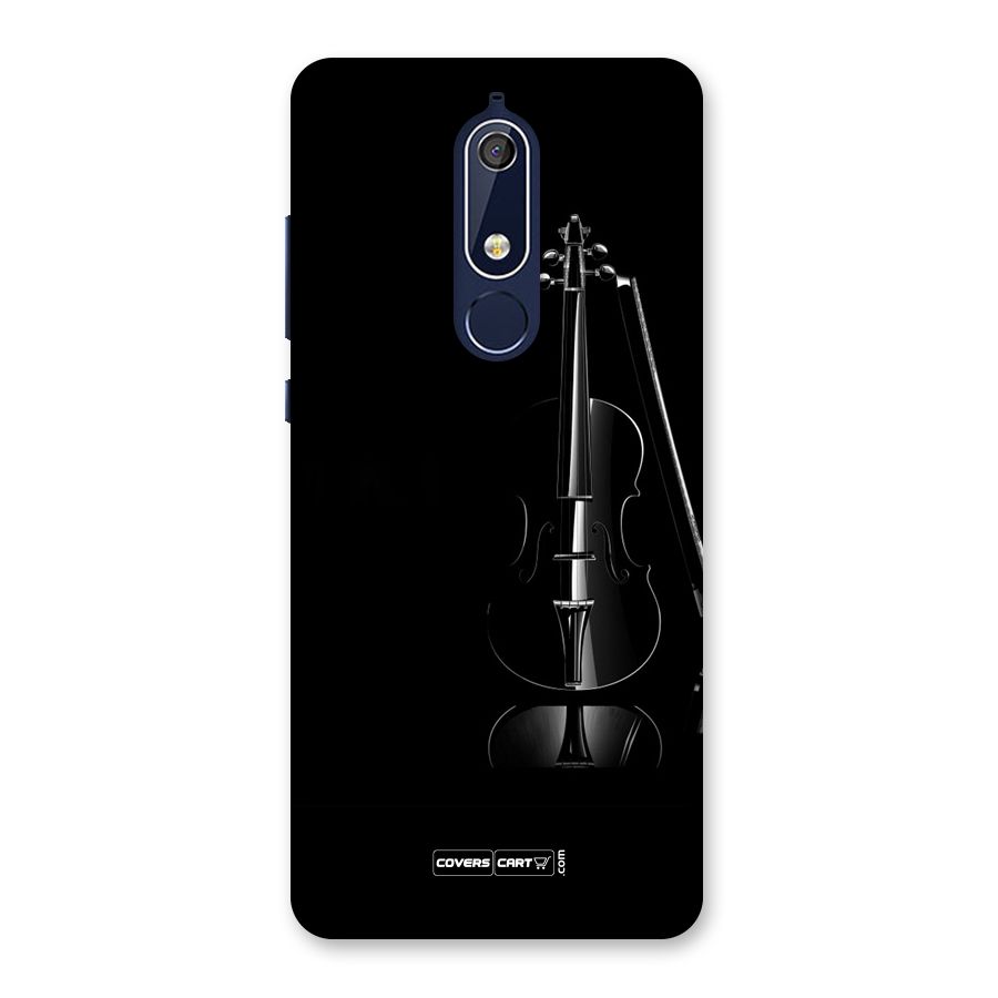 Elegant Violin Back Case for Nokia 5.1