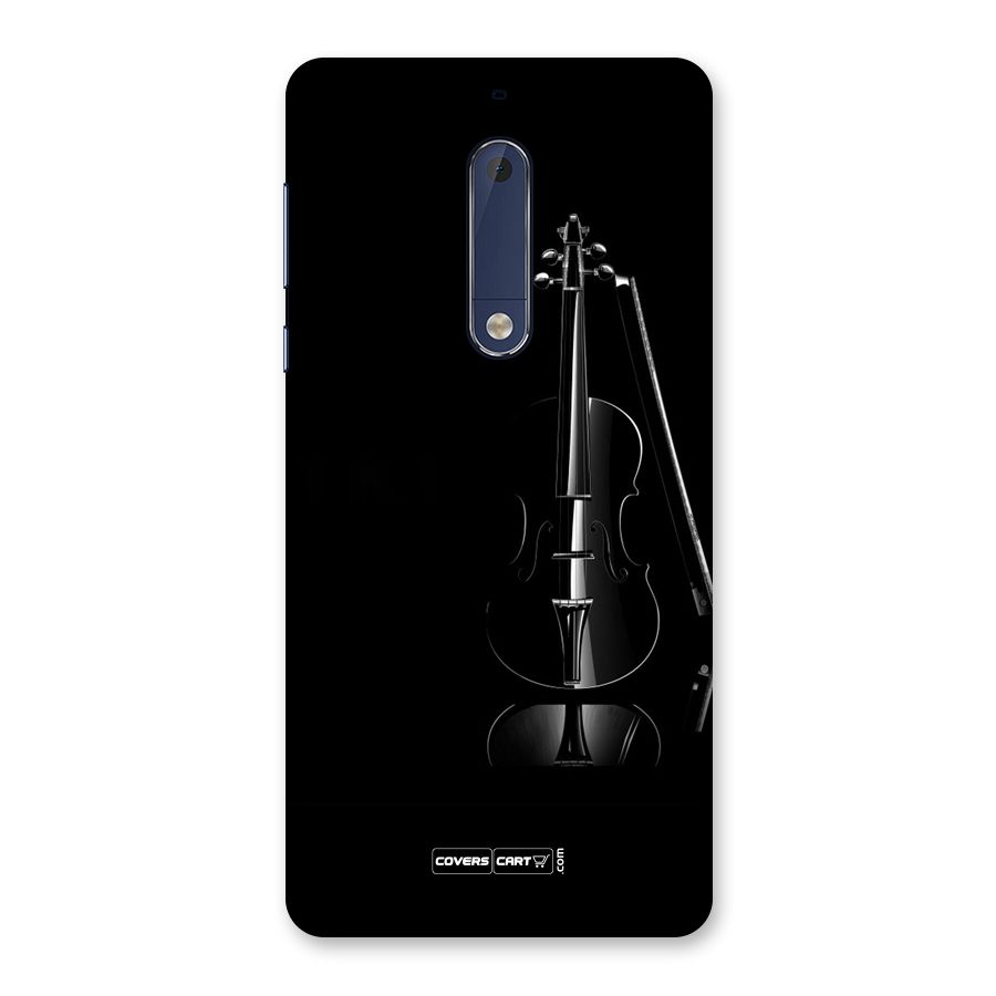 Elegant Violin Back Case for Nokia 5