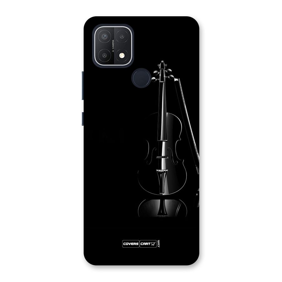 Elegant Violin Back Case for Oppo A15