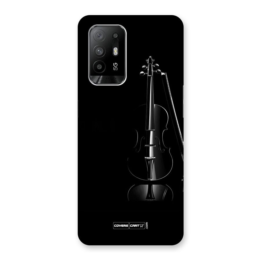 Elegant Violin Back Case for Oppo F19 Pro Plus 5G