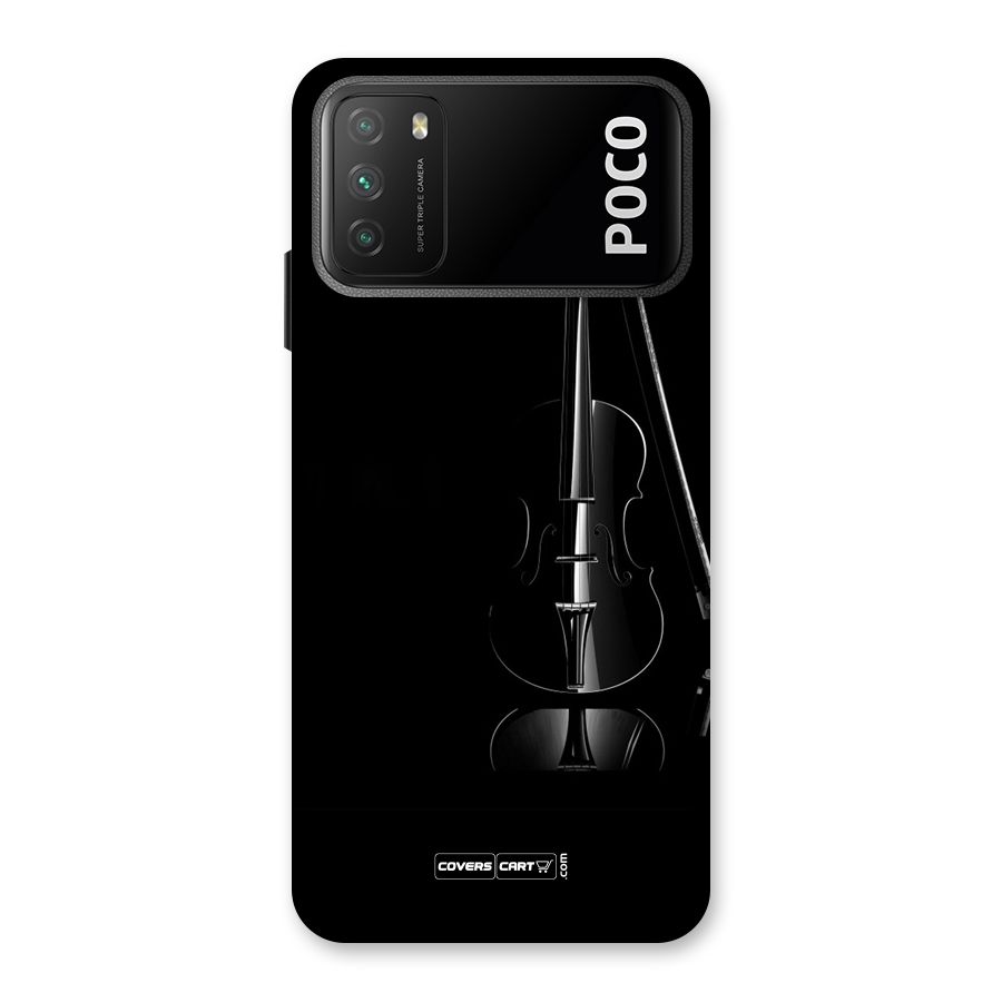 Elegant Violin Back Case for Poco M3