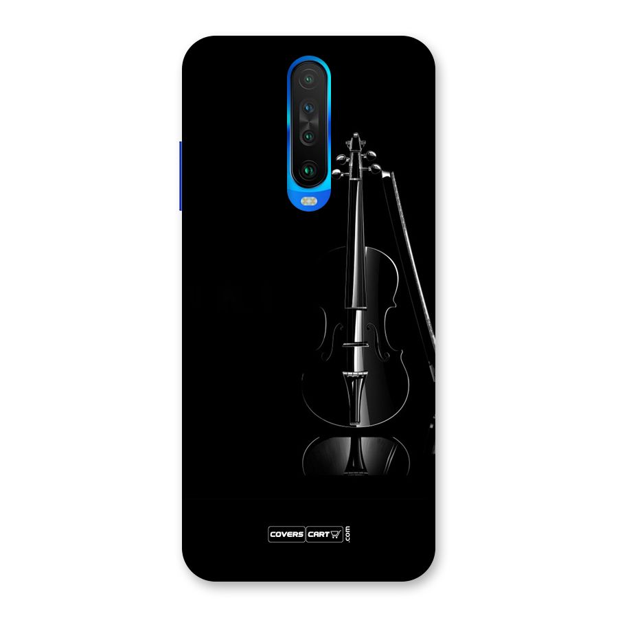 Elegant Violin Back Case for Poco X2