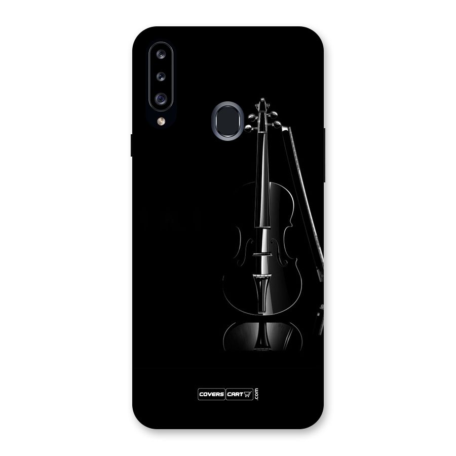 Elegant Violin Back Case for Samsung Galaxy A20s