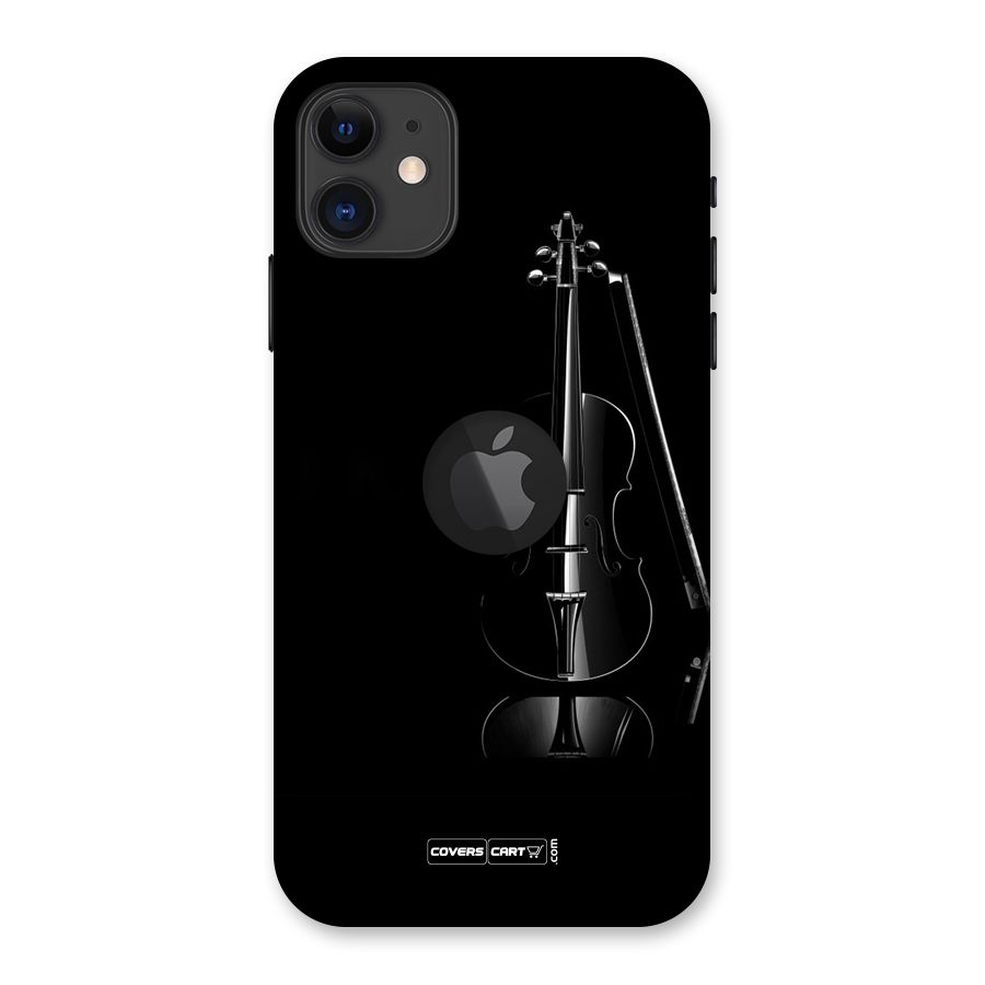 Elegant Violin Back Case for iPhone 11 Logo Cut