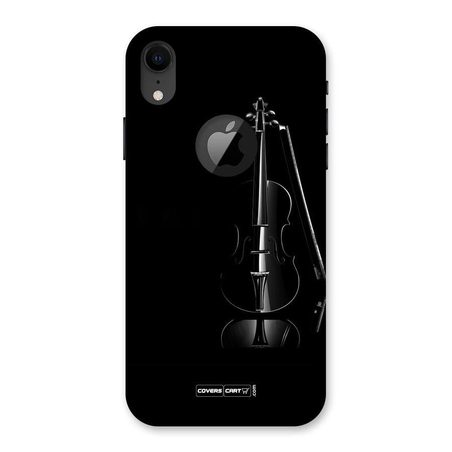Elegant Violin Back Case for iPhone XR Logo Cut