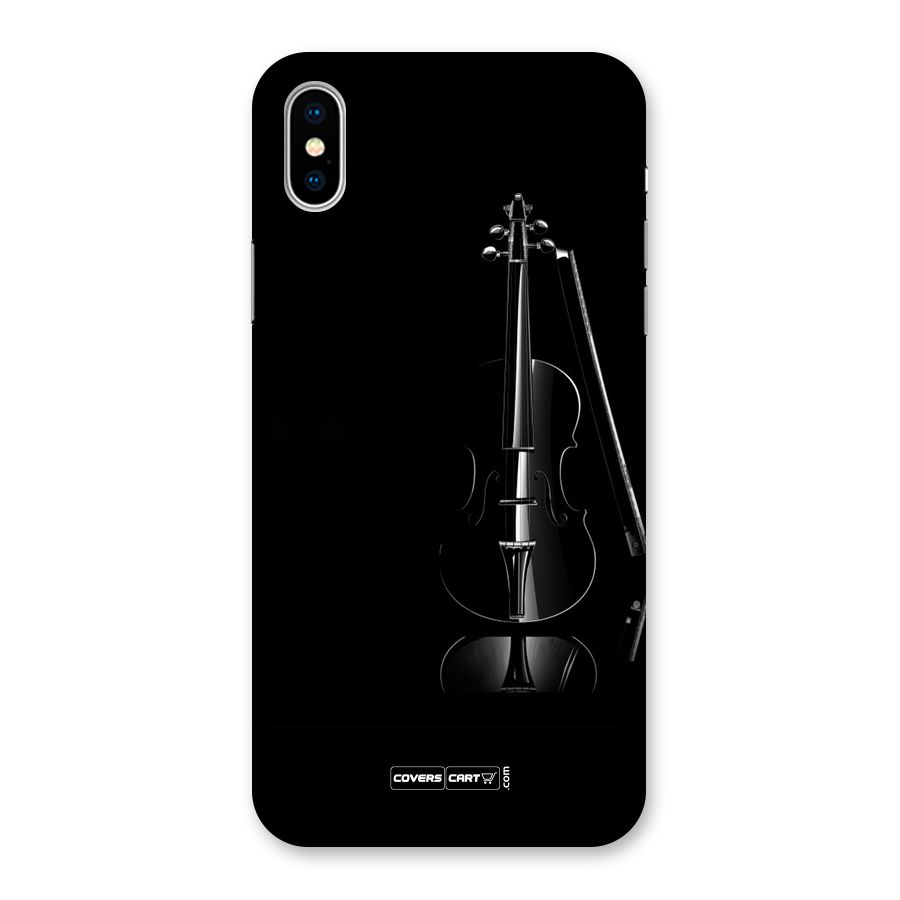 Elegant Violin Back Case for iPhone XS