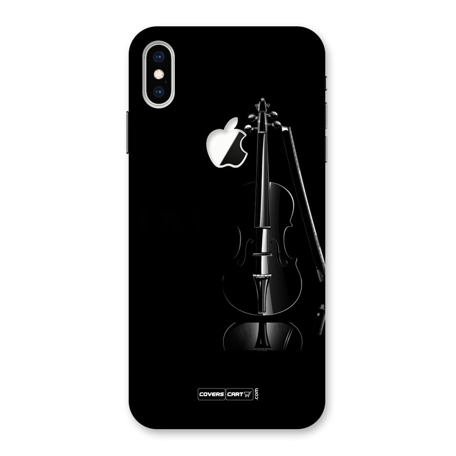 Elegant Violin Back Case for iPhone XS Max Apple Cut