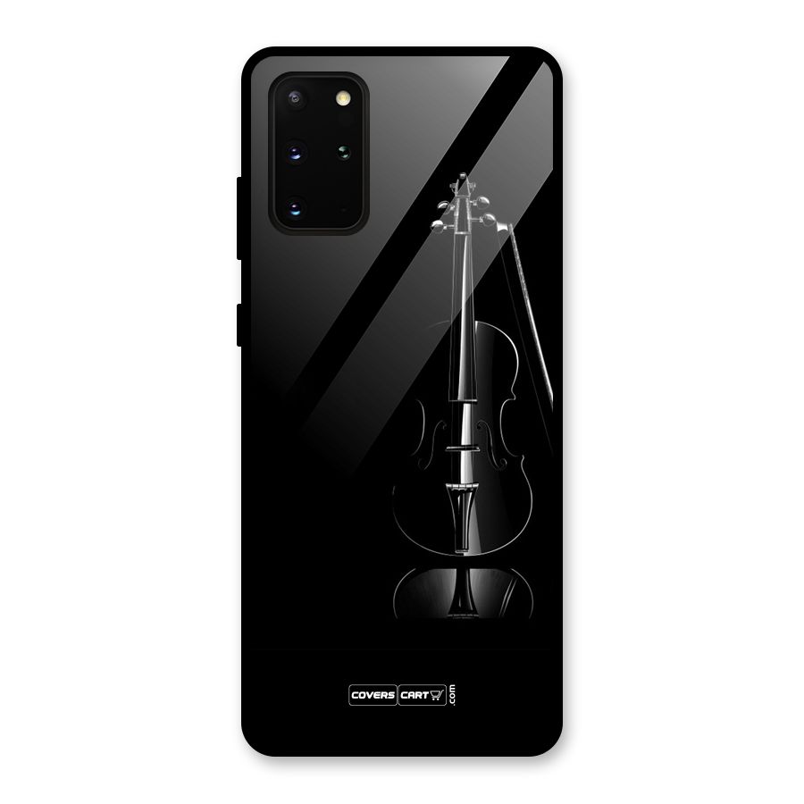 Elegant Violin Glass Back Case for Galaxy S20 Plus