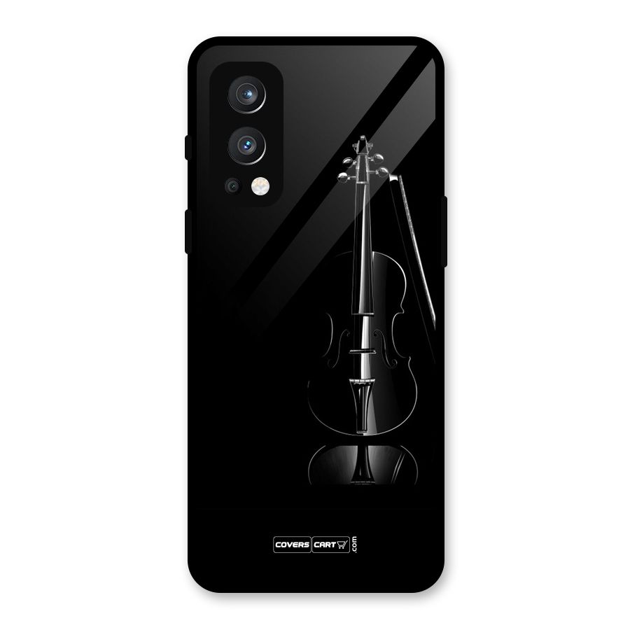 Elegant Violin Glass Back Case for OnePlus Nord 2 5G