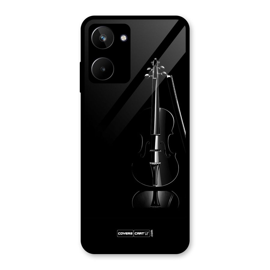 Elegant Violin Glass Back Case for Realme 10