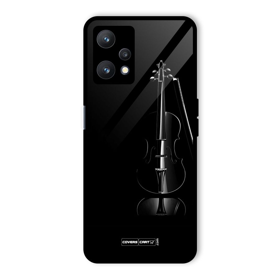 Elegant Violin Glass Back Case for Realme 9 Pro 5G