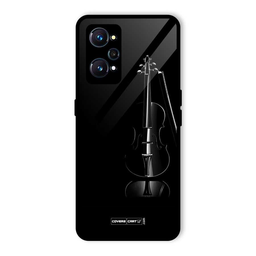 Elegant Violin Glass Back Case for Realme GT 2