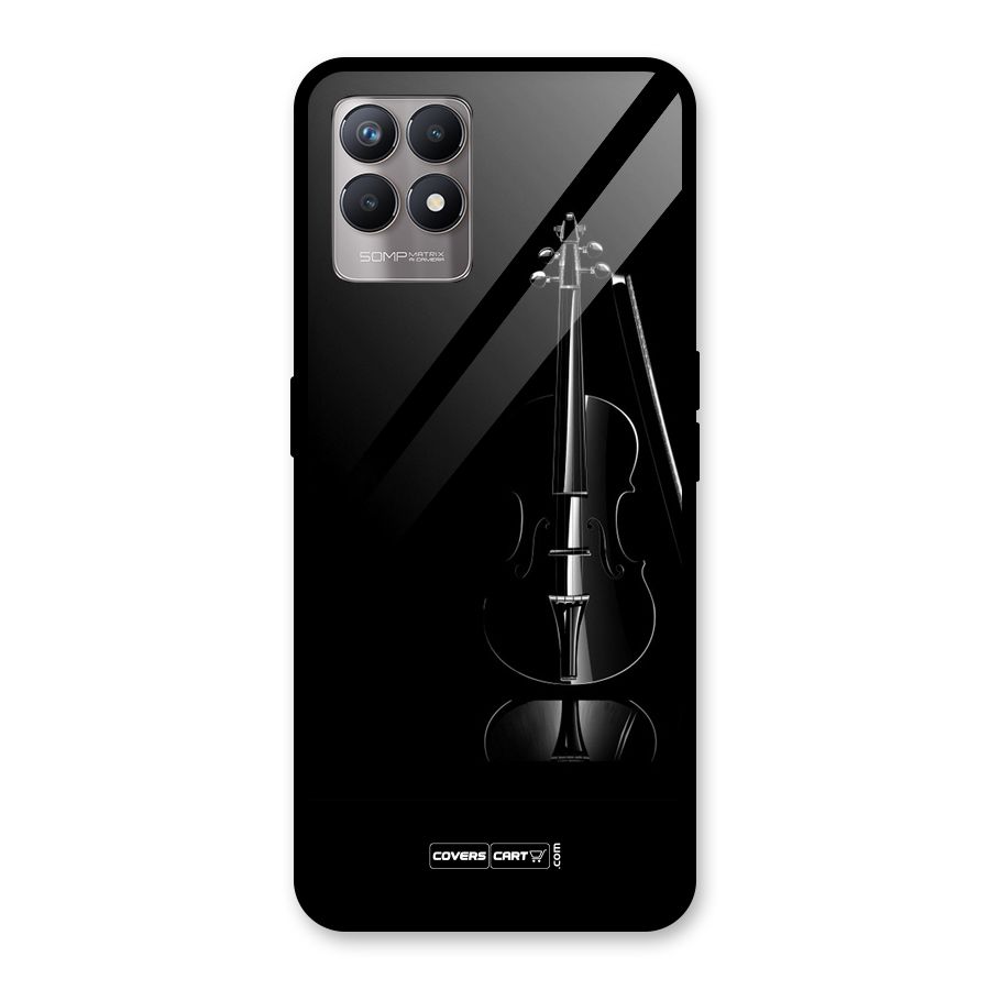 Elegant Violin Glass Back Case for Realme Narzo 50