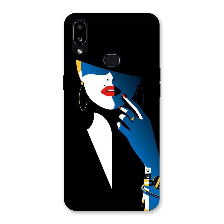 Elegant Woman Back Case for Galaxy A10s