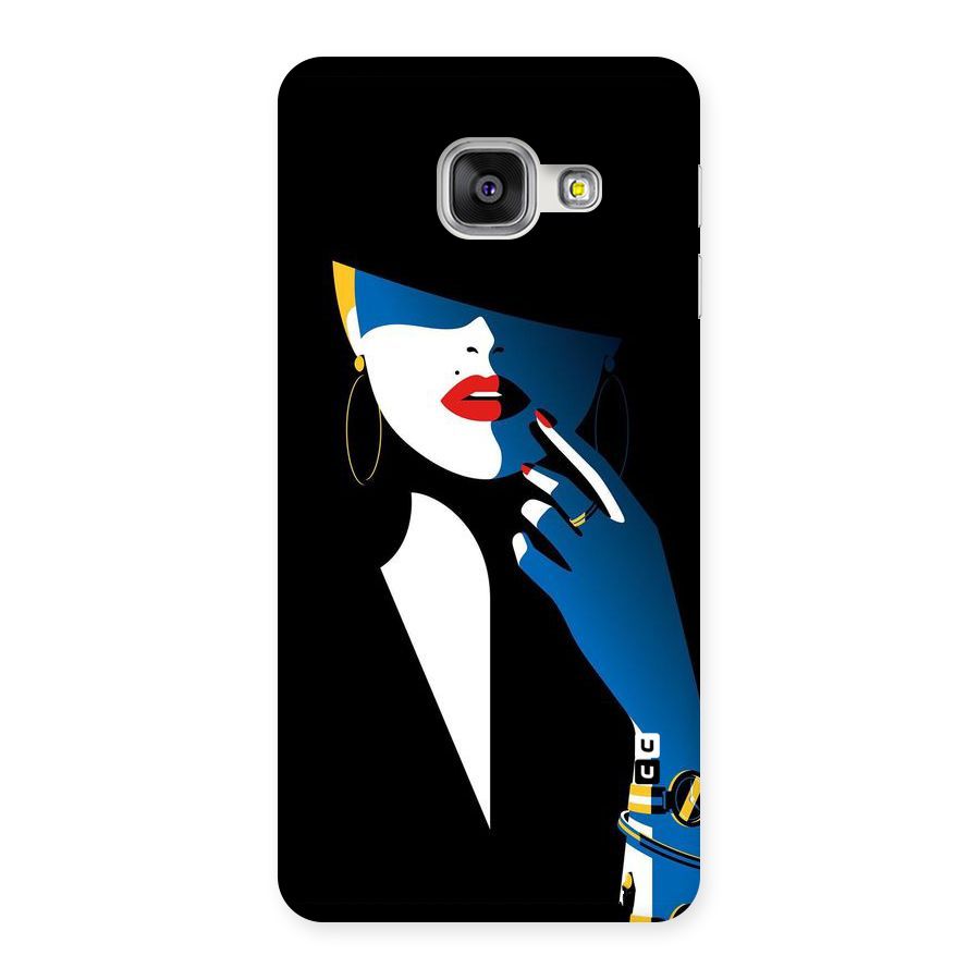 Elegant Woman Back Case for Galaxy A3 2016