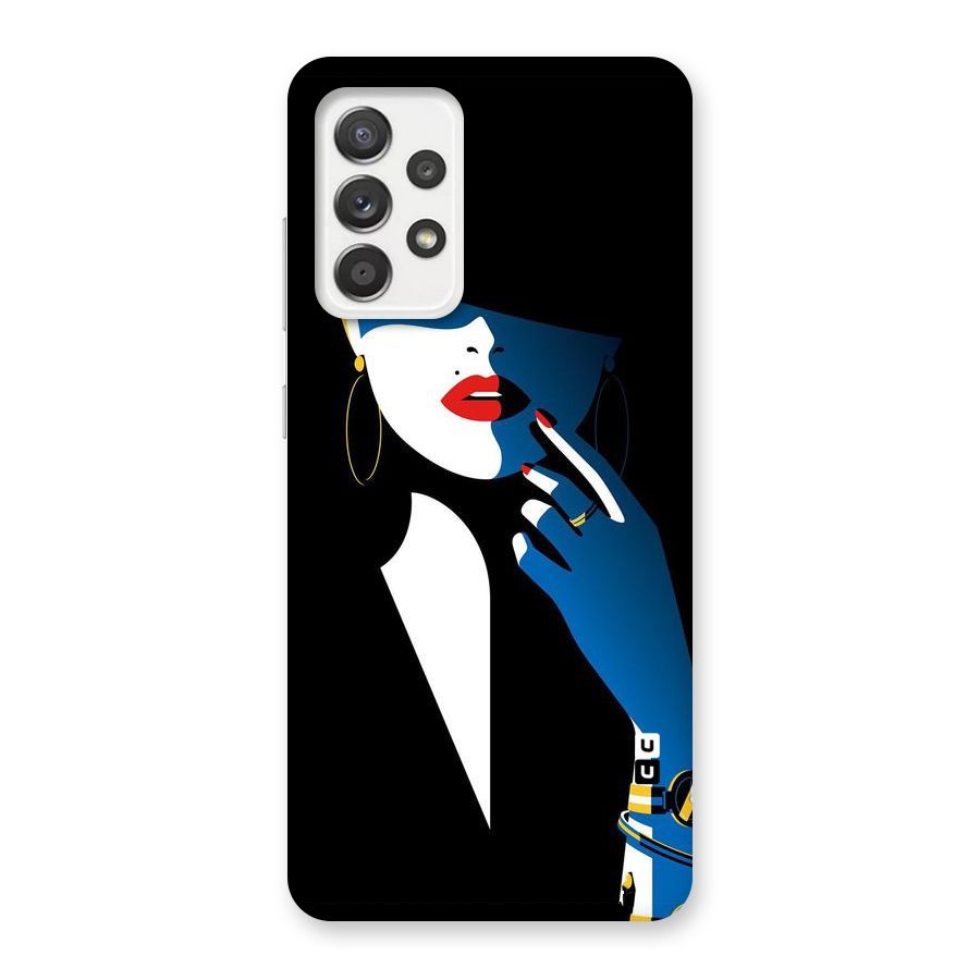 Elegant Woman Back Case for Galaxy A52