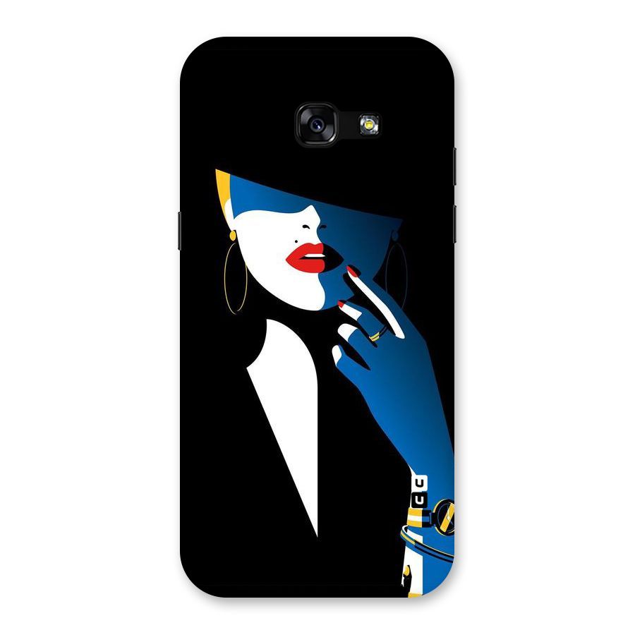 Elegant Woman Back Case for Galaxy A5 2017