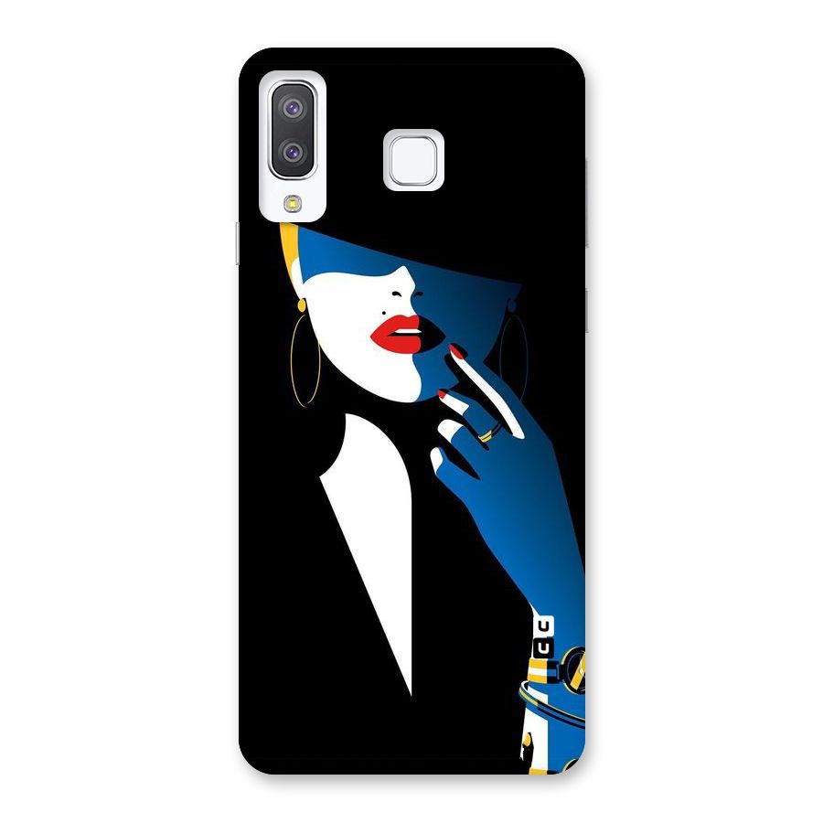 Elegant Woman Back Case for Galaxy A8 Star