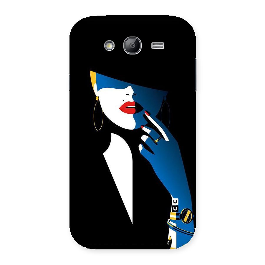 Elegant Woman Back Case for Galaxy Grand