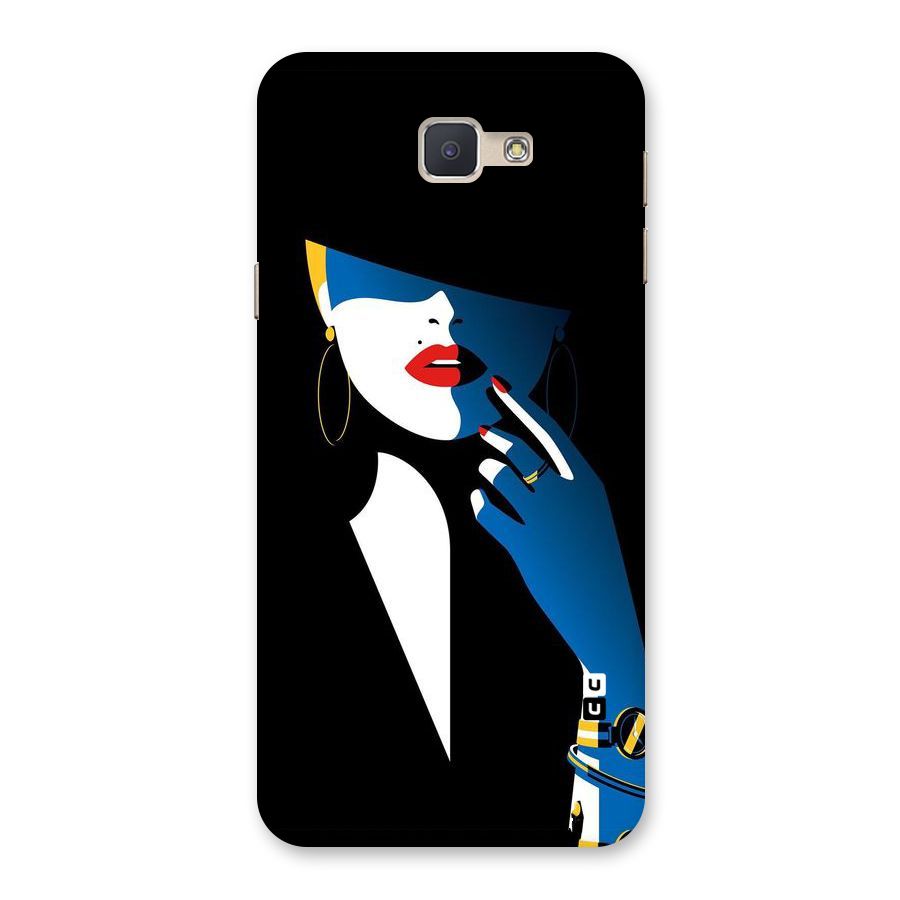 Elegant Woman Back Case for Galaxy J5 Prime