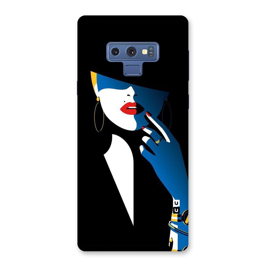 Elegant Woman Back Case for Galaxy Note 9