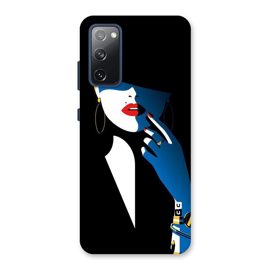 Elegant Woman Back Case for Galaxy S20 FE