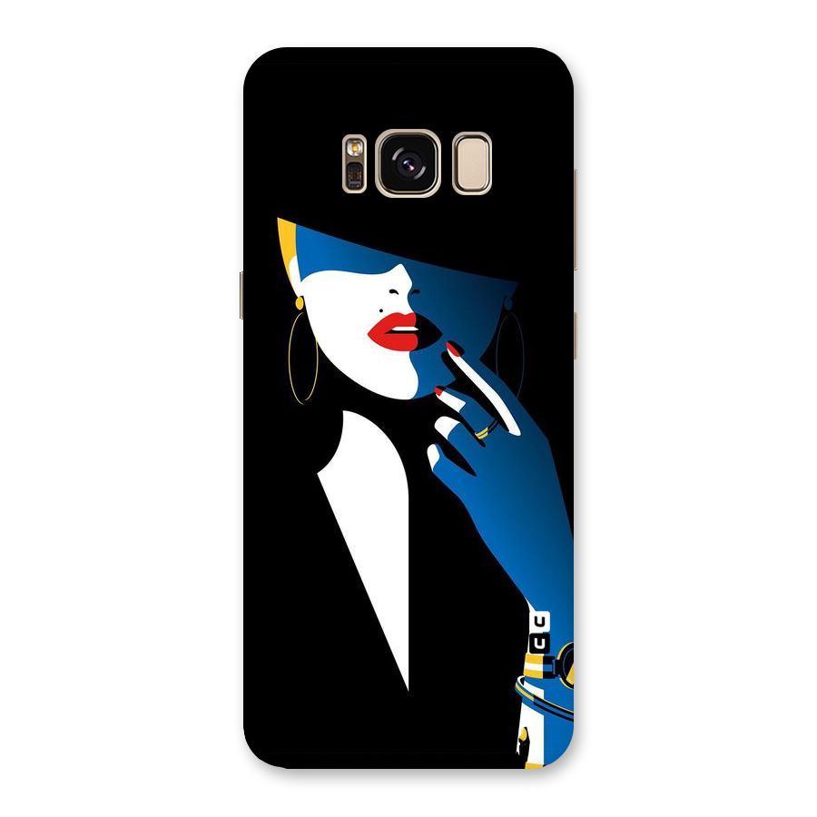 Elegant Woman Back Case for Galaxy S8
