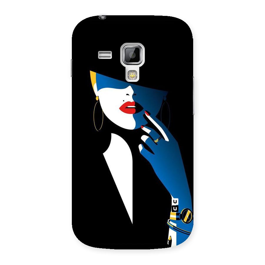 Elegant Woman Back Case for Galaxy S Duos