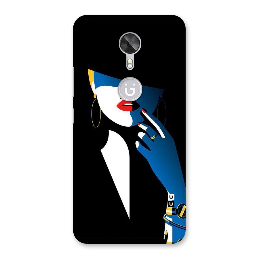Elegant Woman Back Case for Gionee A1