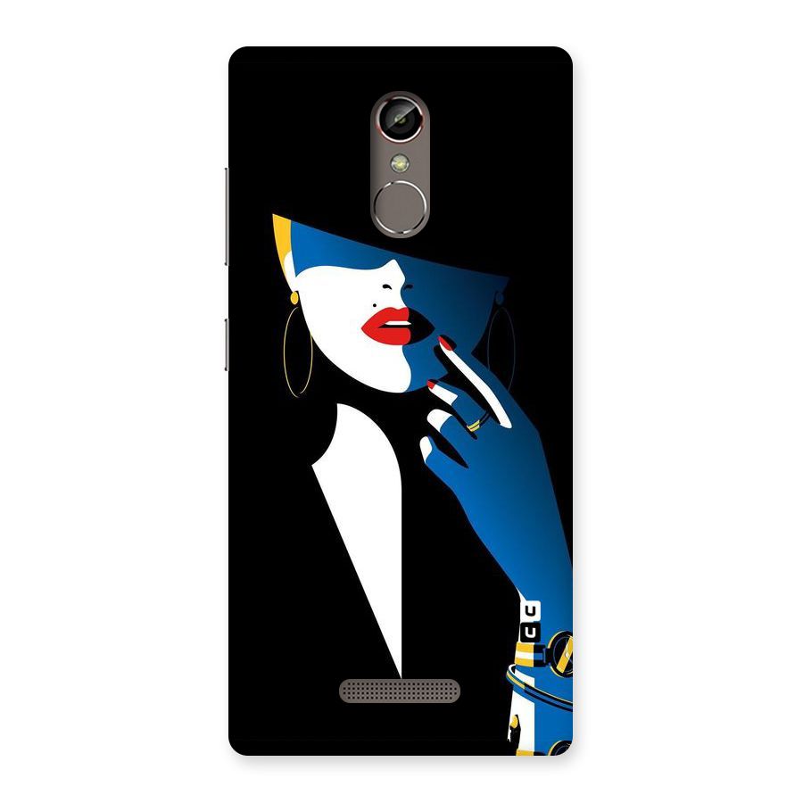 Elegant Woman Back Case for Gionee S6s